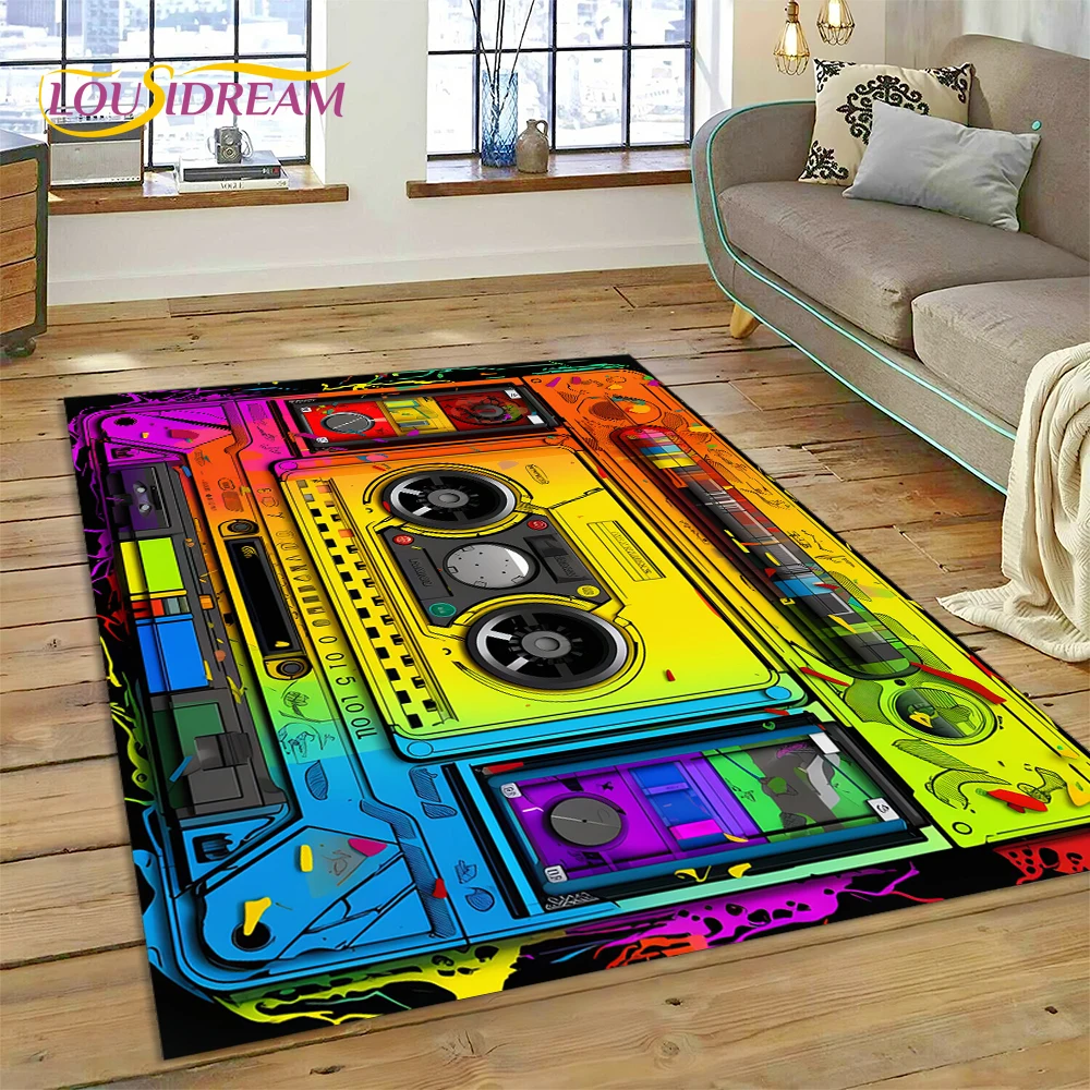 Audio Music Online Free - Retro Music Cassette Tape CD Design
