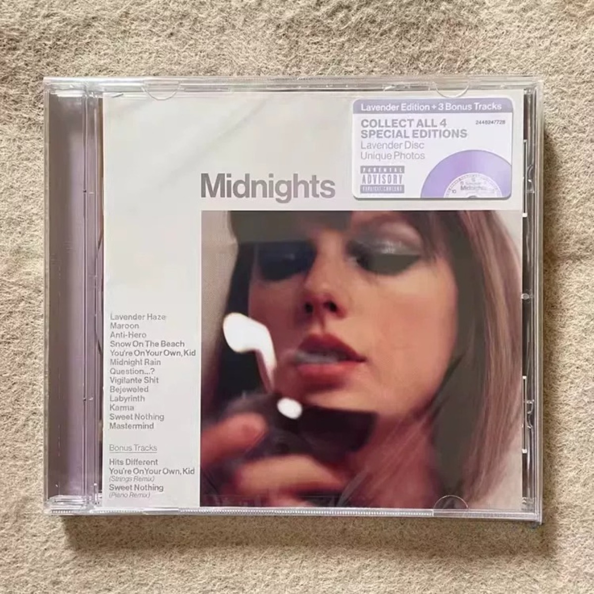 Audio Music Editing - Midnights Lavender Special Edition 3 Bonus