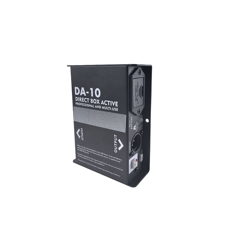 Audio Music Isolator - Da-10 Active DIBOX Impedance Transformer Audio