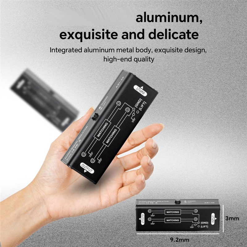 Audio Music Isolator - B68C For Home Car Music System