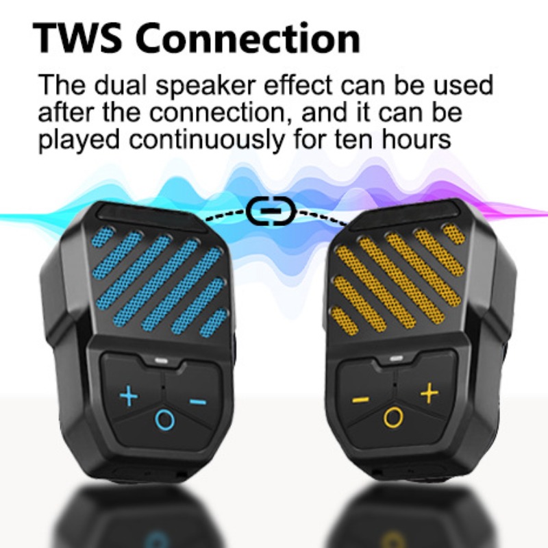 Audio Music Online Free - Magnetic TWS Bluetooth Speaker, Clip-On Portable
