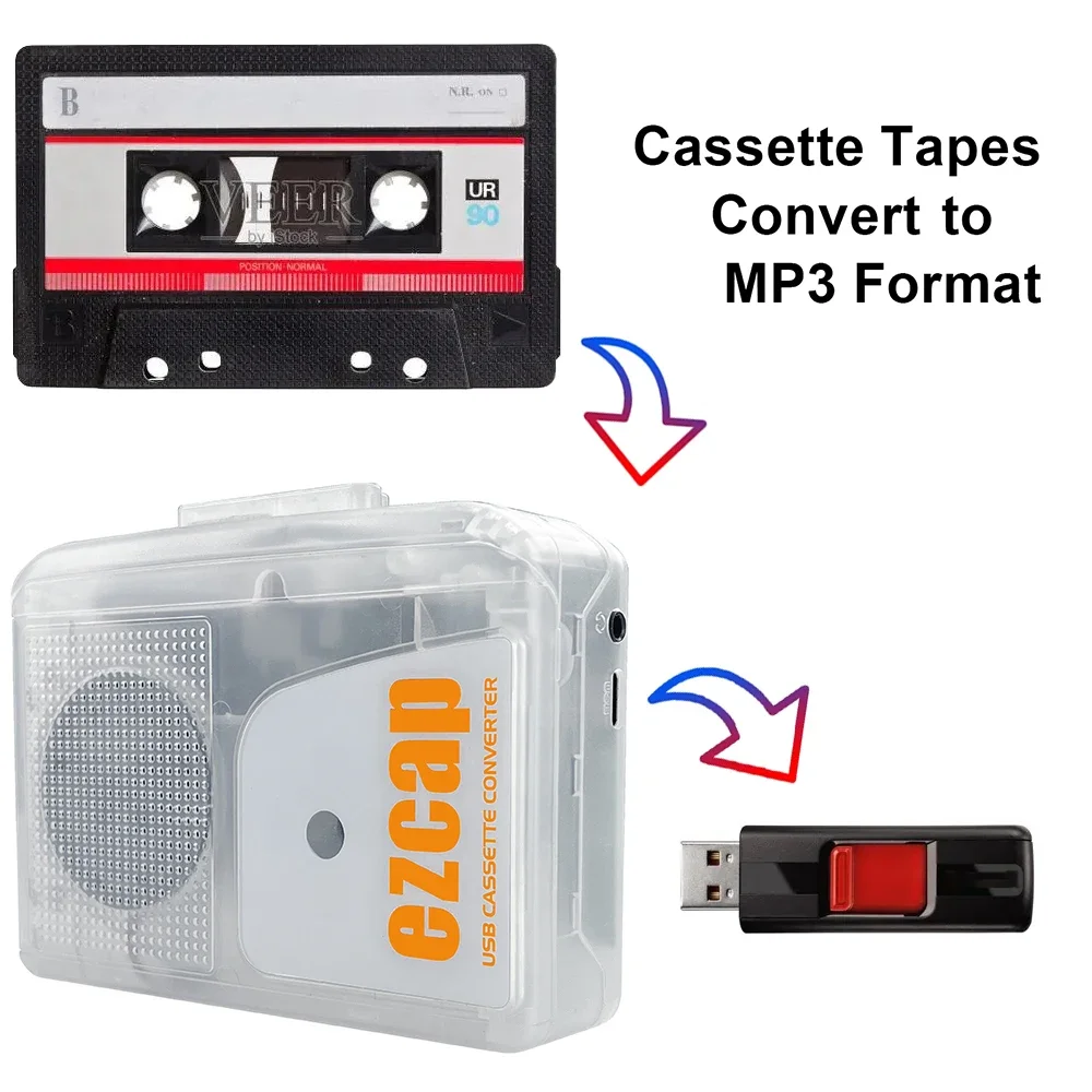 Audio Music File - NEW USB Cassette Player Walkman Tape