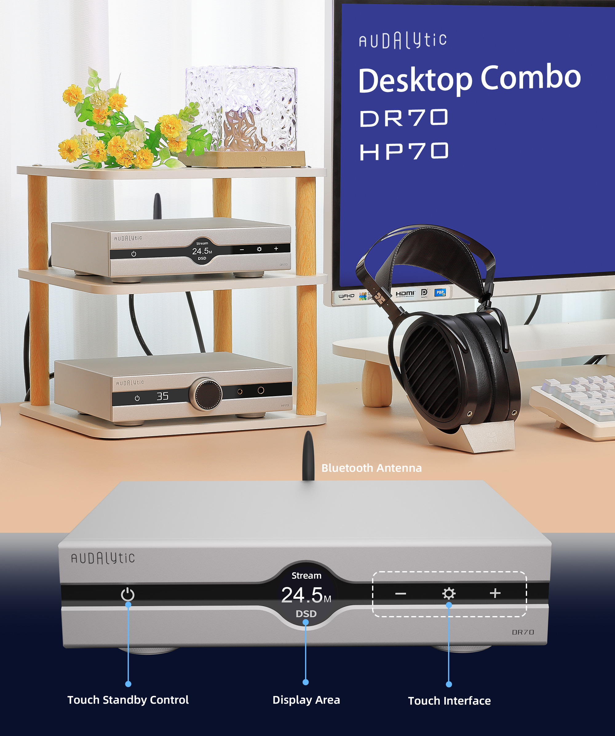 Gustard Audalytic DR70n&DR70 h - Audio Music Network recensione e prezzo