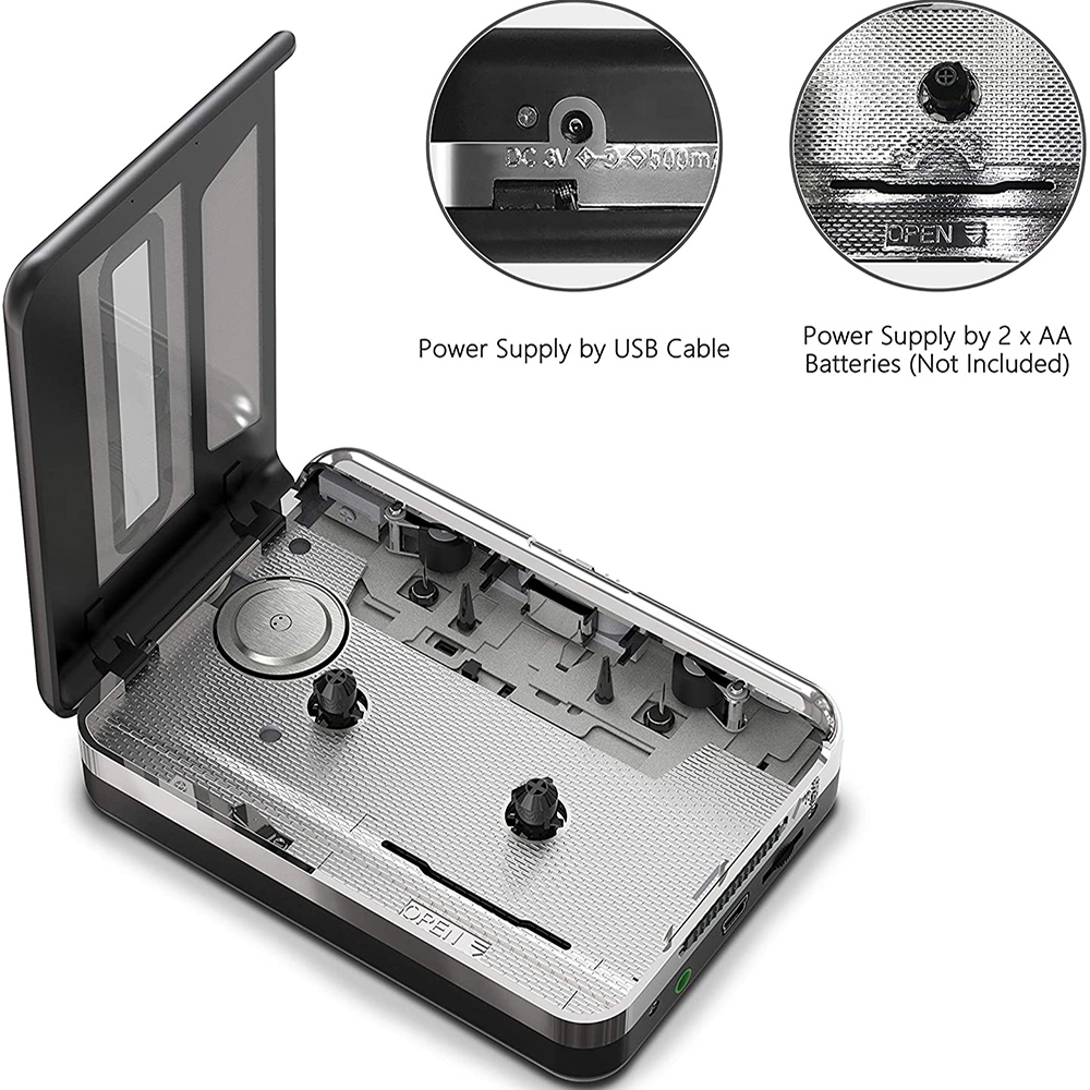 Portable Cassette Player Recor - Audio Music Converter To Mp3 recensione e prezzo