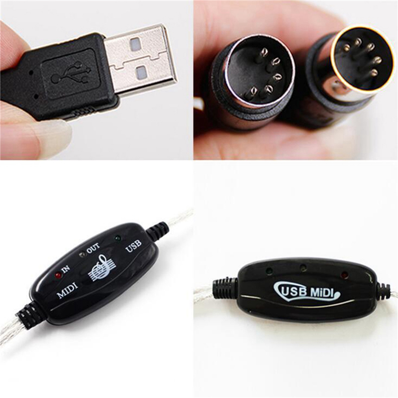 B50B-2X USB To MIDI 5Pin Cable - Audio Music Editing recensione e prezzo