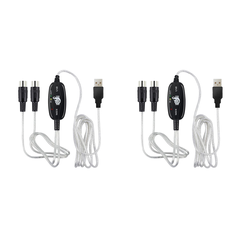 B50B-2X USB To MIDI 5Pin Cable - Audio Music Editing recensione e prezzo