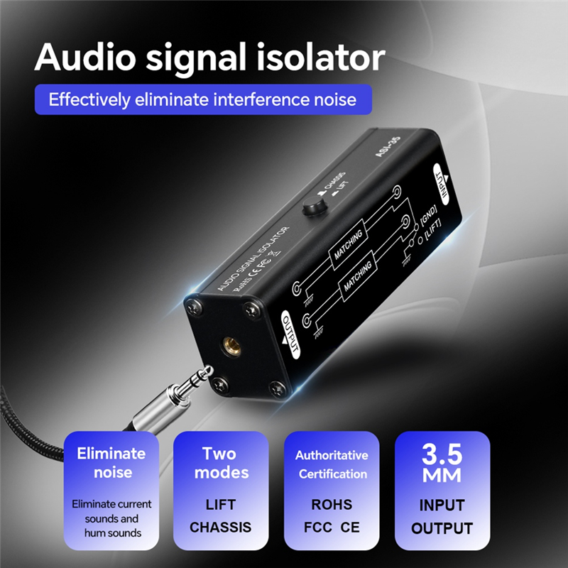 Leading-AUX Audio Passive Isol - Audio Music Isolator recensione e prezzo