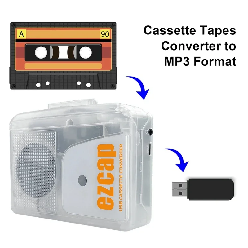 USB Cassette Player Walkman St - Audio Music File recensione e prezzo