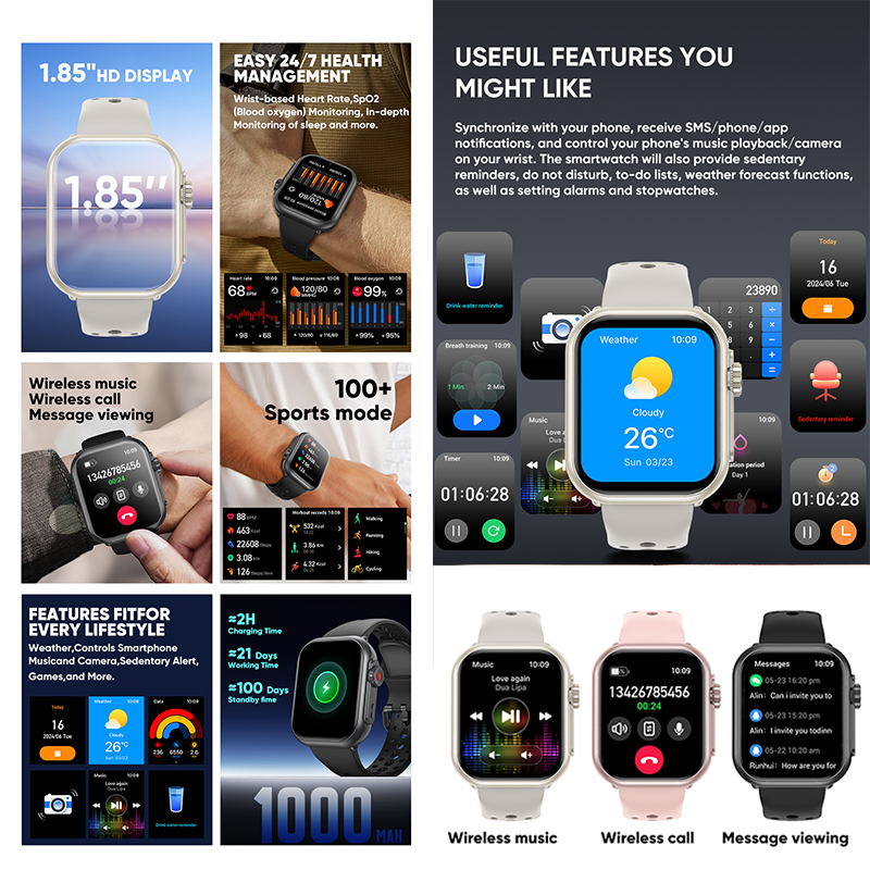 Smart Watch Ultra 2 SE Men Wom - Audio Music Apple recensione e prezzo