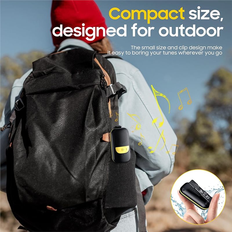 B68C Clip-On Portable Bluetoot - Audio Music Online Free recensione e prezzo