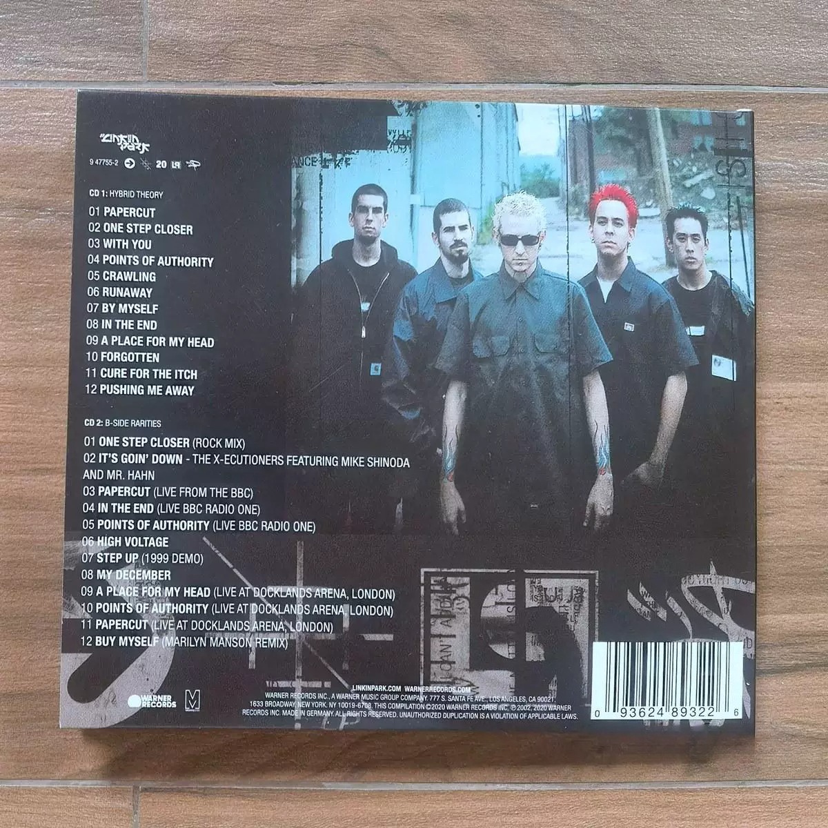Linkin Park Hybrid Theory 20th - Audio Music Editing recensione e prezzo