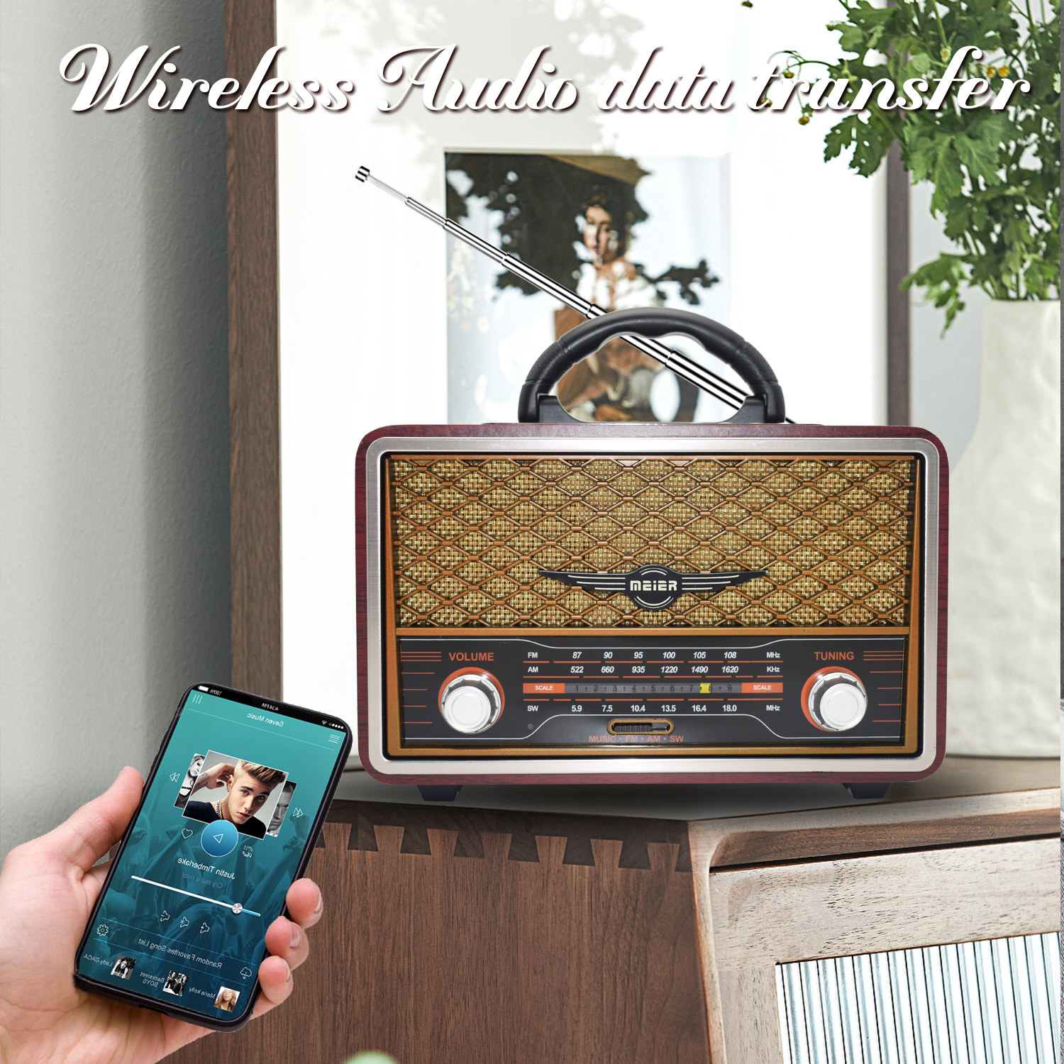High Quality Wooden Retro Port - Apple Music Audio Quality recensione e prezzo