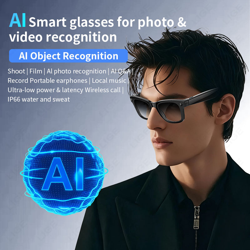 New Upgrade Smart Glasses 5MP  - Audio Music Recognition recensione e prezzo
