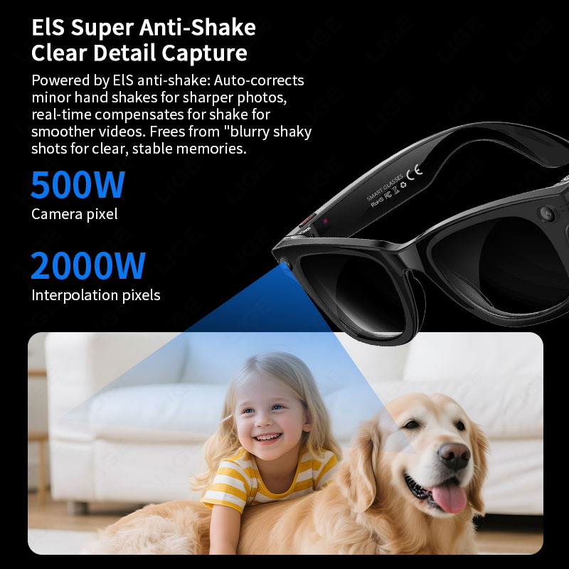New Upgrade Smart Glasses 5MP  - Audio Music Recognition recensione e prezzo