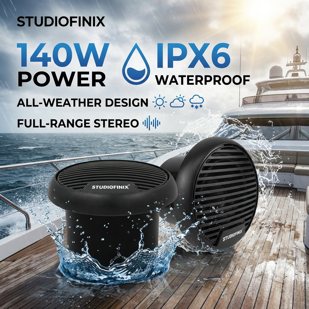 STUDIOFINIX 3 Inch Water-Proof - Audio Music Apple recensione e prezzo