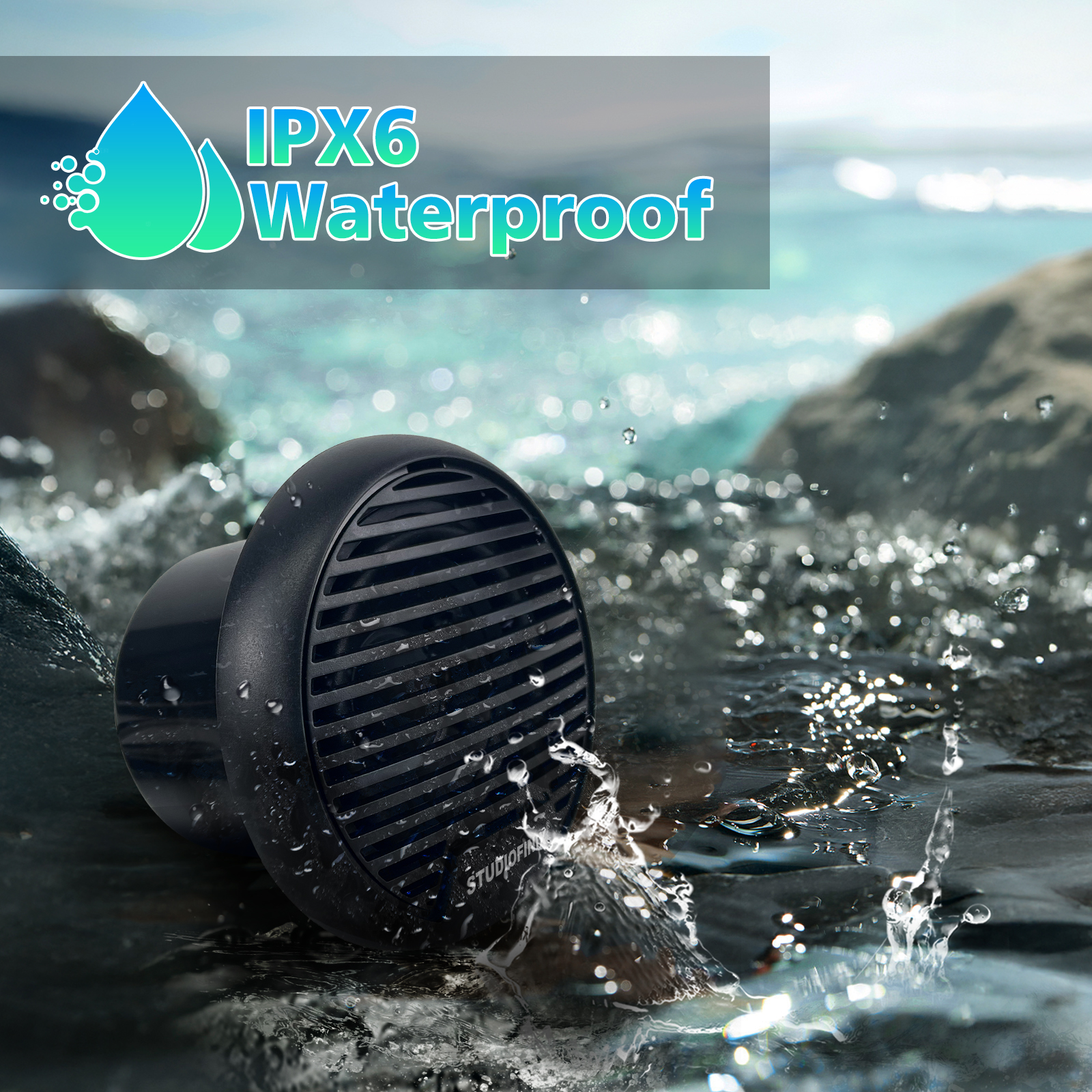 STUDIOFINIX 3 Inch Water-Proof - Audio Music Apple recensione e prezzo