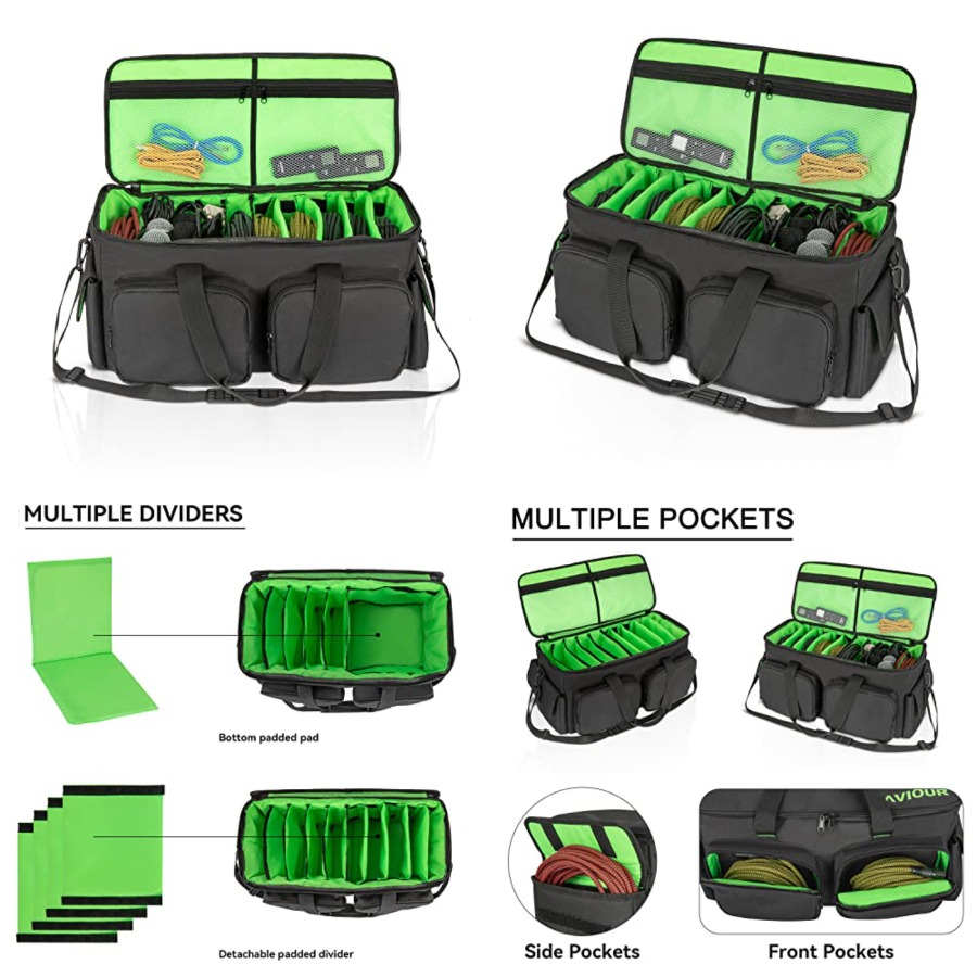 DJ Cable File Bag, Detachable  - Audio Music File recensione e prezzo