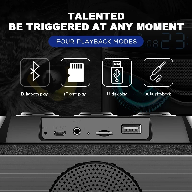 Wireless Bluetooth Speaker Por - Audio Music Center recensione e prezzo