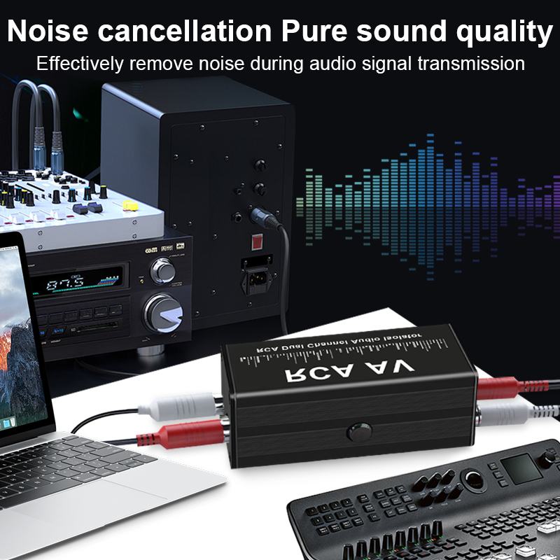 Portable 3.5mm aux Ground Loop - Audio Music Isolator recensione e prezzo