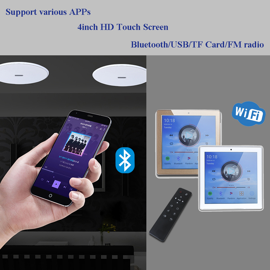 Android WiFi Bluetooth In Wall - Audio Music Online Free recensione e prezzo