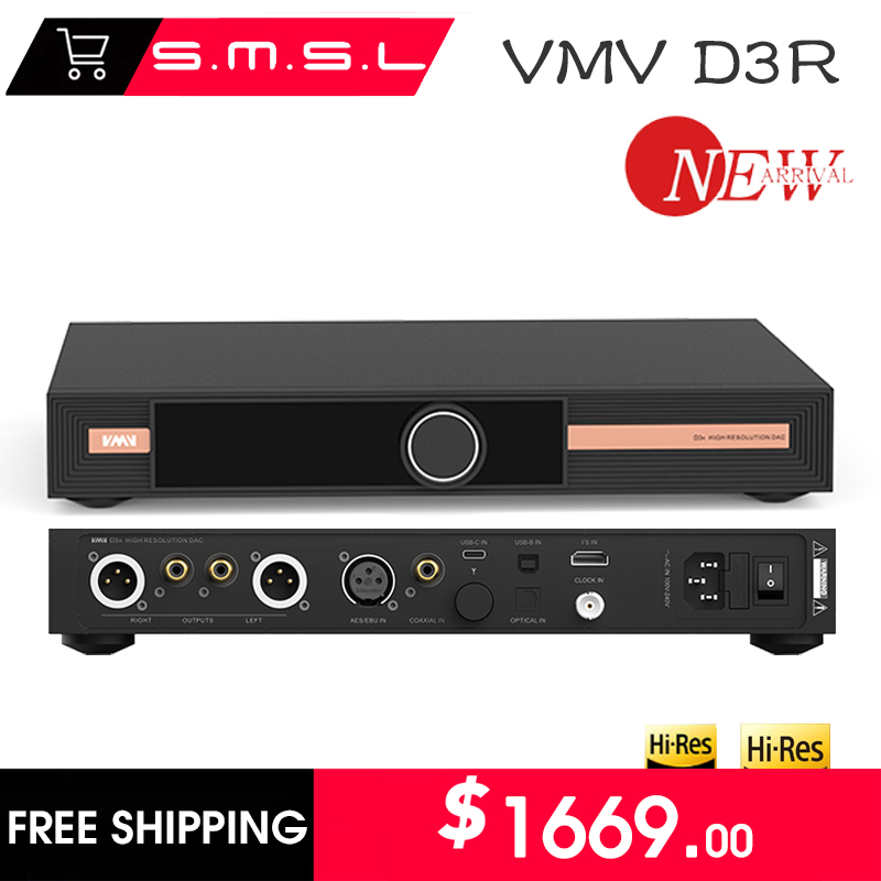 SMSL VMV D3R Flagship Edition  - Audio Music Editing recensione e prezzo
