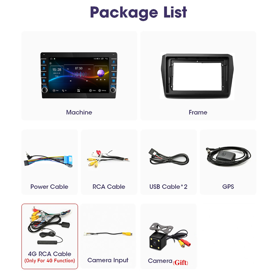 8G Ram 128GB Android 14 Car Ra - Audio Music To Text recensione e prezzo