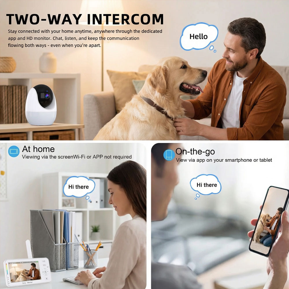 Smart Baby Monitor with Night  - Audio Music Network recensione e prezzo