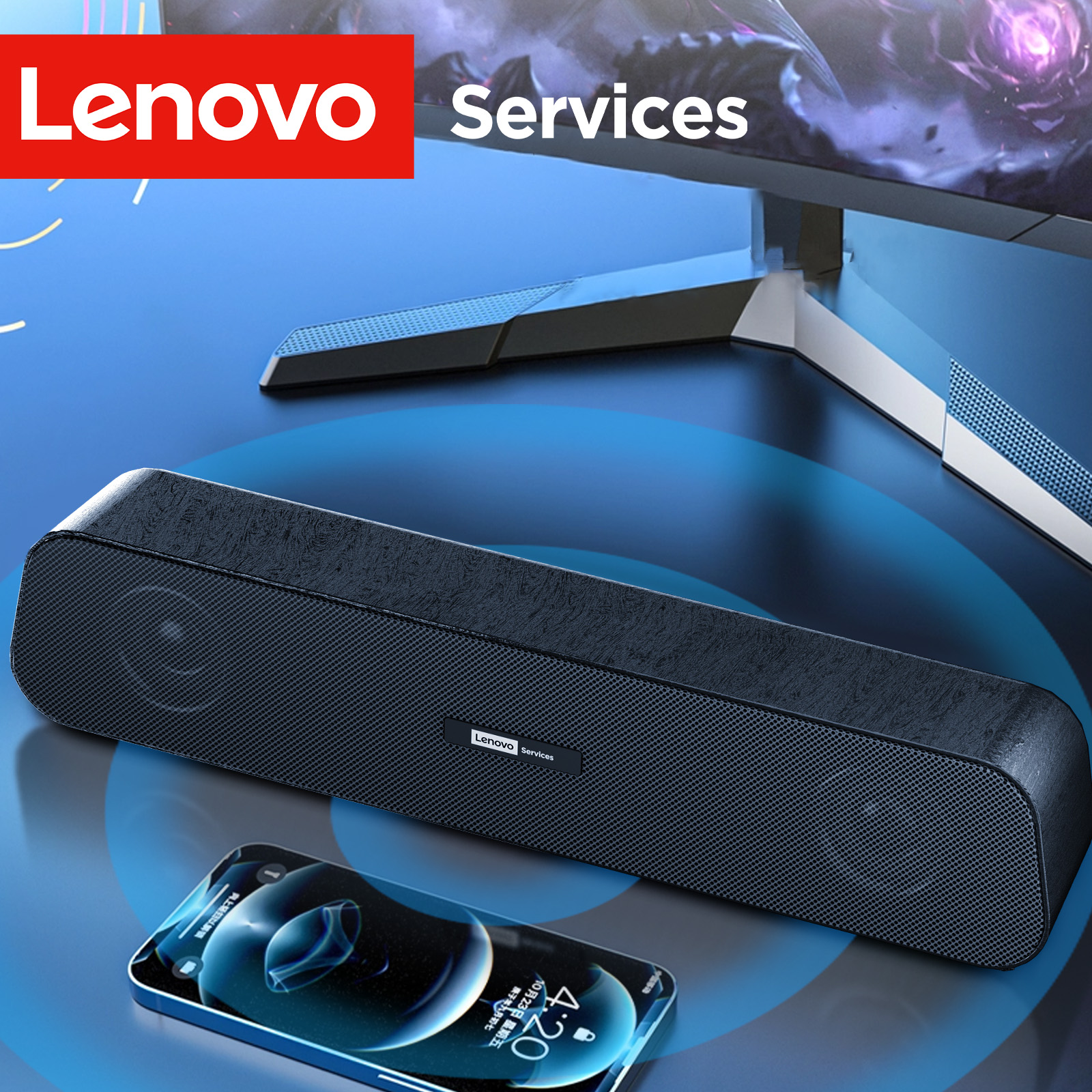 Lenovo USB Stereo Desktop Spea - Audio Music Player Pc recensione e prezzo