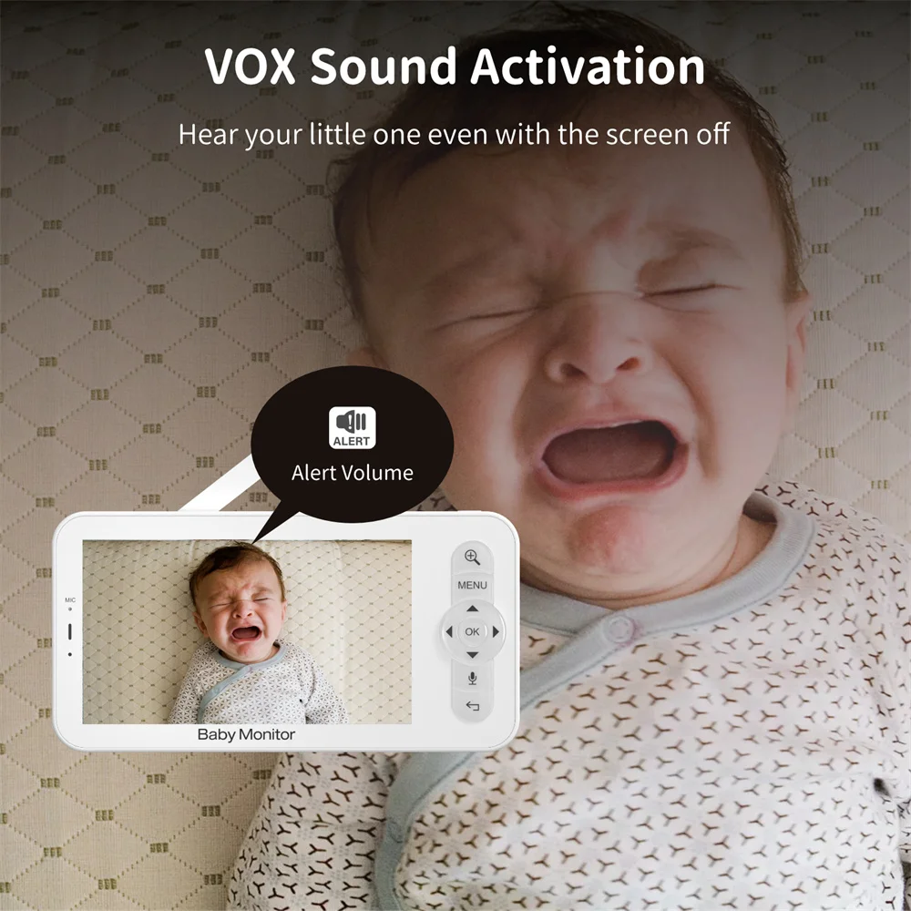 Babystar 5 Inch Wifi Baby Moni - Audio Music Network recensione e prezzo