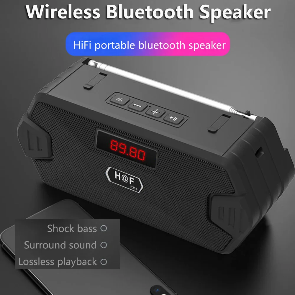 Bass Hifi Outdoor Portable Aux - Audio Music Center recensione e prezzo