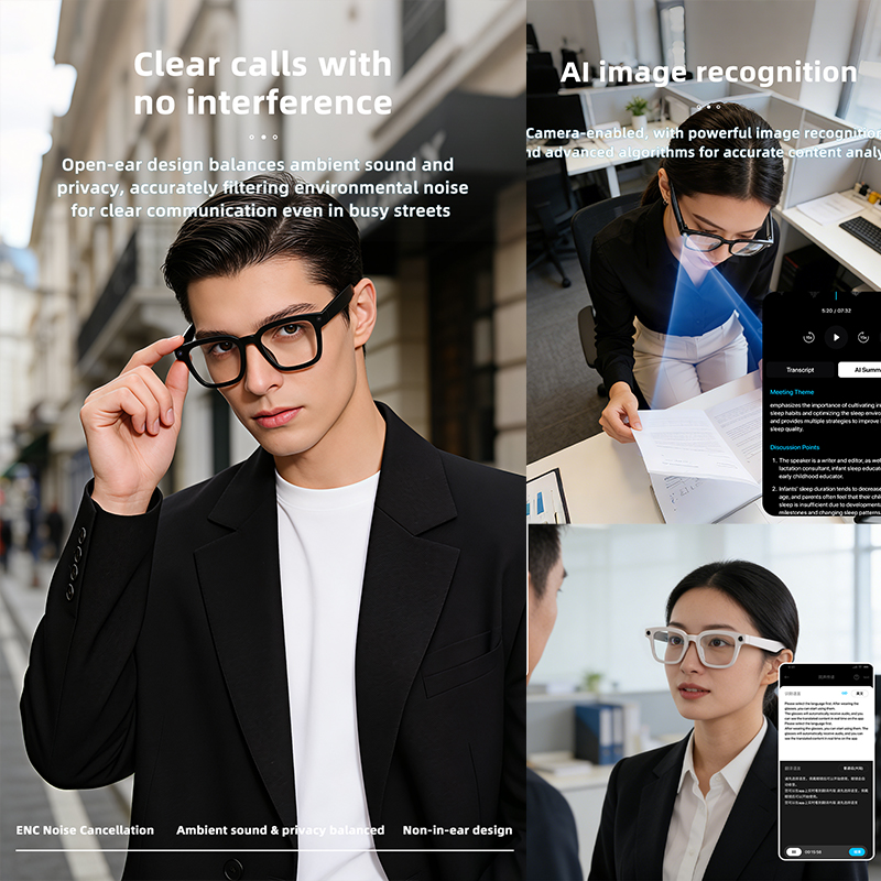 800W Smart Shooting Glasses An - Audio Music Recognition recensione e prezzo