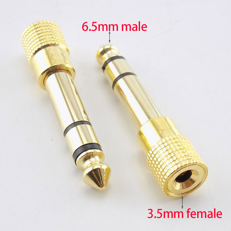 1/2pcs 6.5mm to 3.5mm Male to  - Audio Music Converter To Mp3 recensione e prezzo
