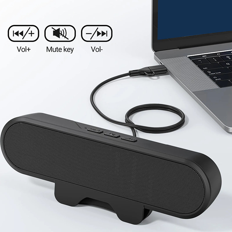 Mini Soundbar Speaker Clip Por - Audio Music Center recensione e prezzo