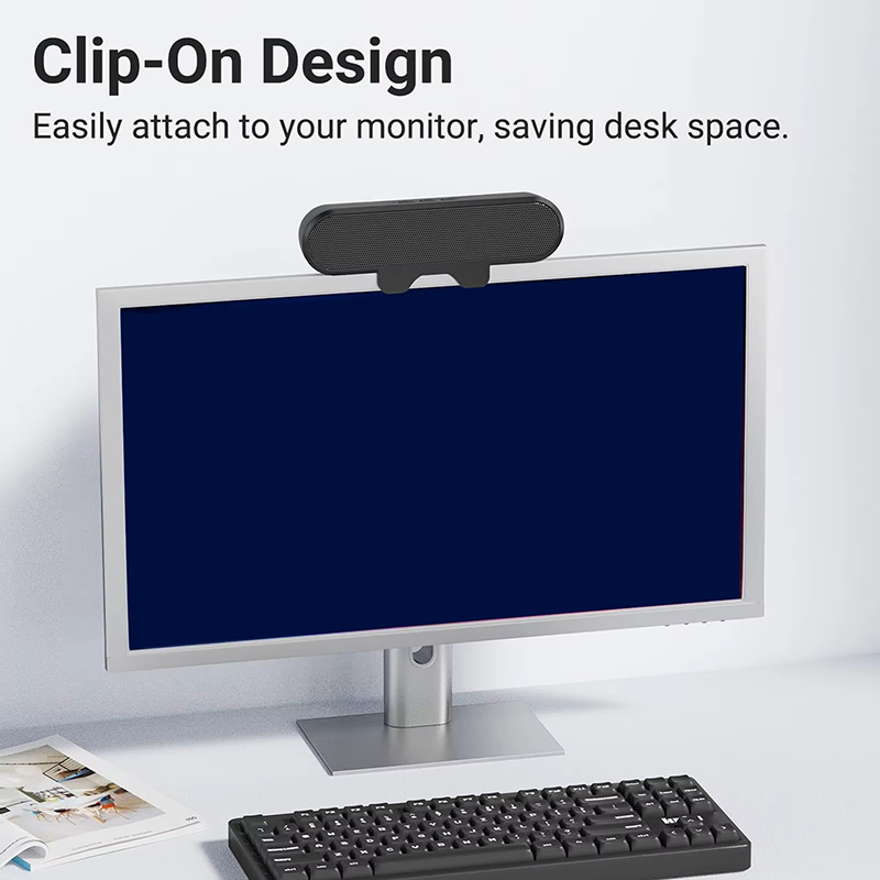 Mini Soundbar Speaker Clip Por - Audio Music Center recensione e prezzo