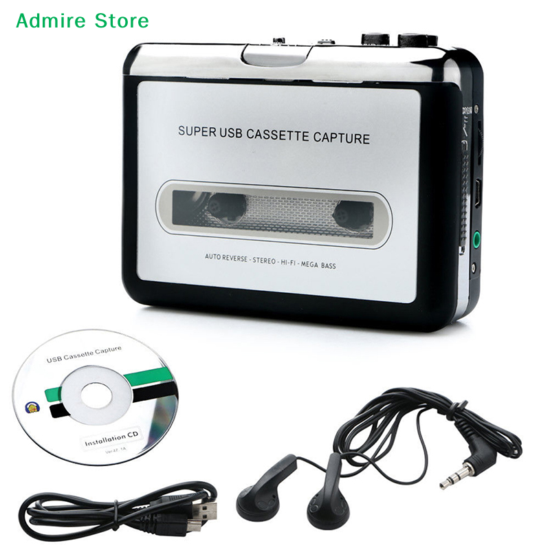 [G]Portable USB Cassette Tape- - Audio Music Converter To Mp3 recensione e prezzo