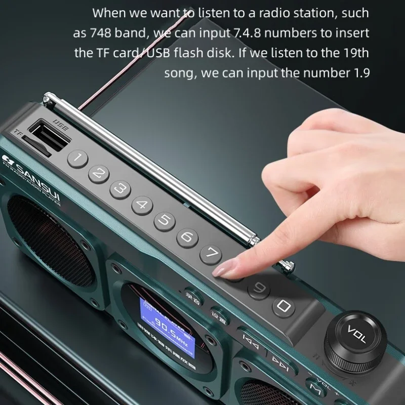 Portable F28 FM Radio Hi-fi So - Audio Music Apple recensione e prezzo