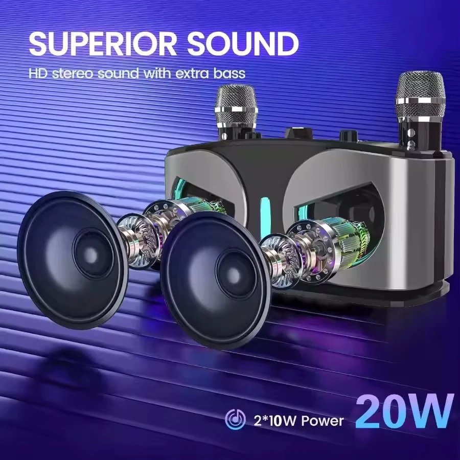 Karaoke Wireless Portable Blue - Audio Music Center recensione e prezzo