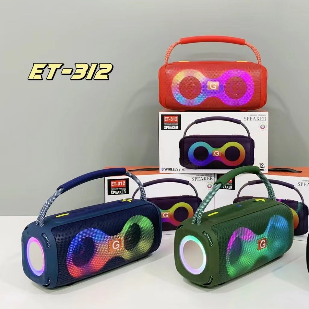 ET-312 Bluetooth Speaker Porta - Audio Music Apple recensione e prezzo