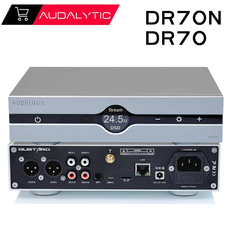 Audalytic DR70N DR70 hifi R2R  - Audio Music Network recensione e prezzo
