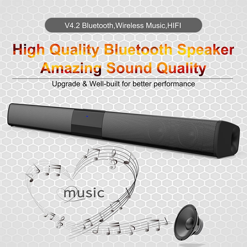 40W Bluetooth Speaker column H - Audio Music Center recensione e prezzo