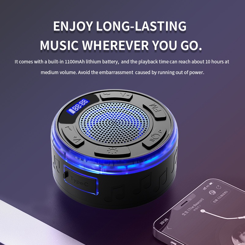 Bathroom Waterproof Wireless B - Apple Music Audio Quality recensione e prezzo