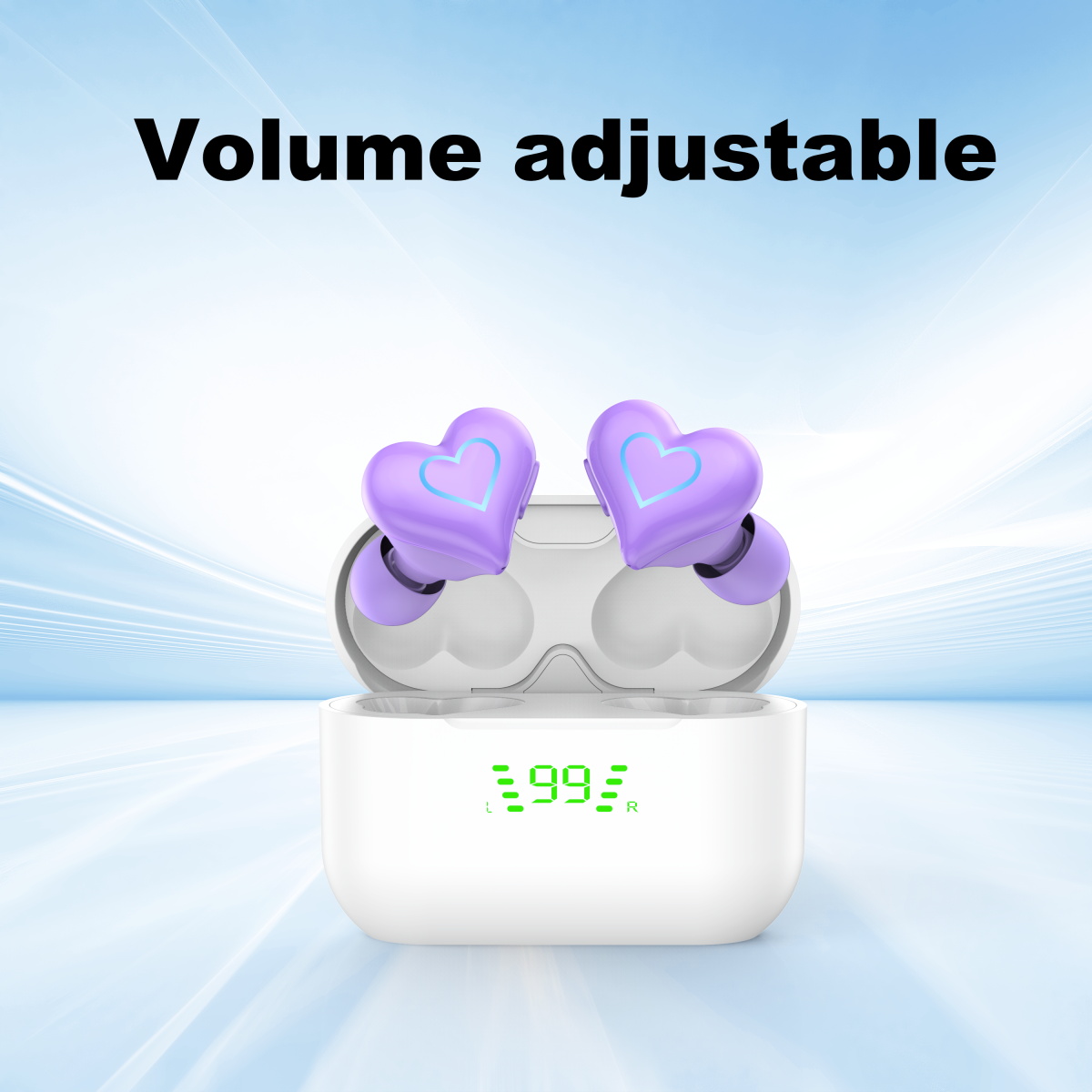 New heart shaped wireless blue - Audio Music Apple recensione e prezzo