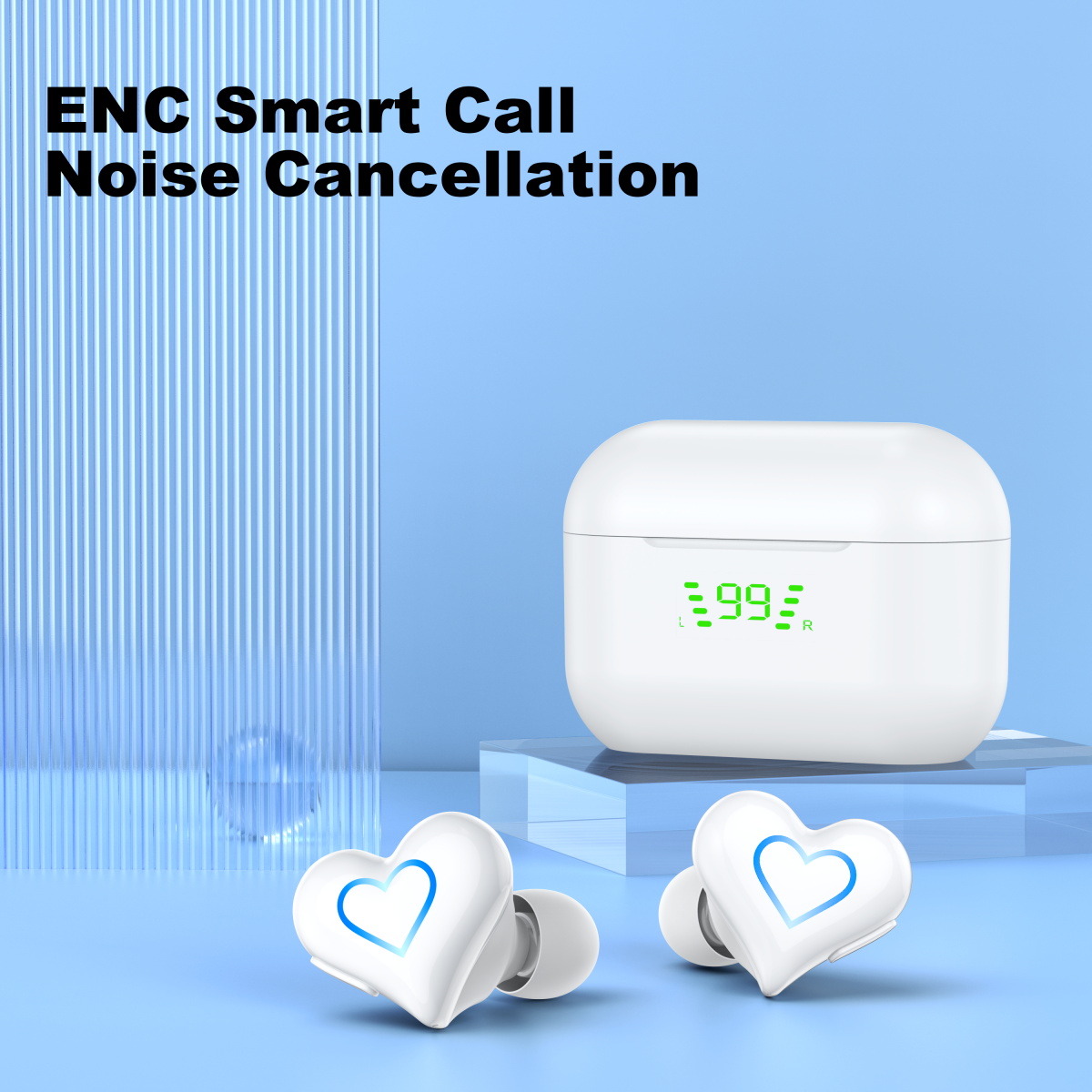 New heart shaped wireless blue - Audio Music Apple recensione e prezzo